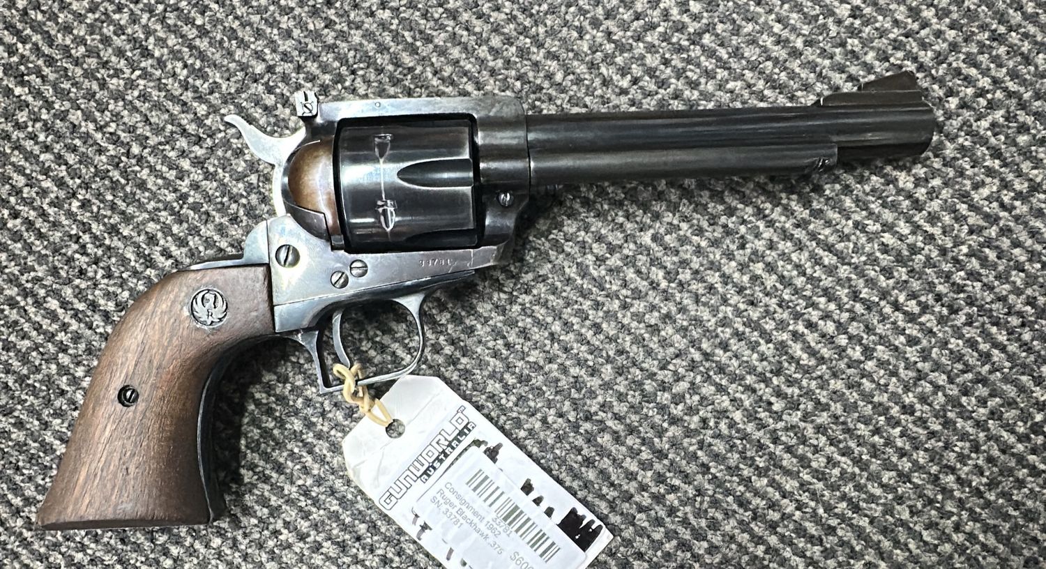 Consignment 1962 Ruger Blackhawk .375 SN: 33781