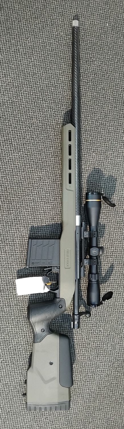 consignment used howa 1500 6.5 cr carbon fiber barrel mdt field stocl lupold 4-12x40 scope scope