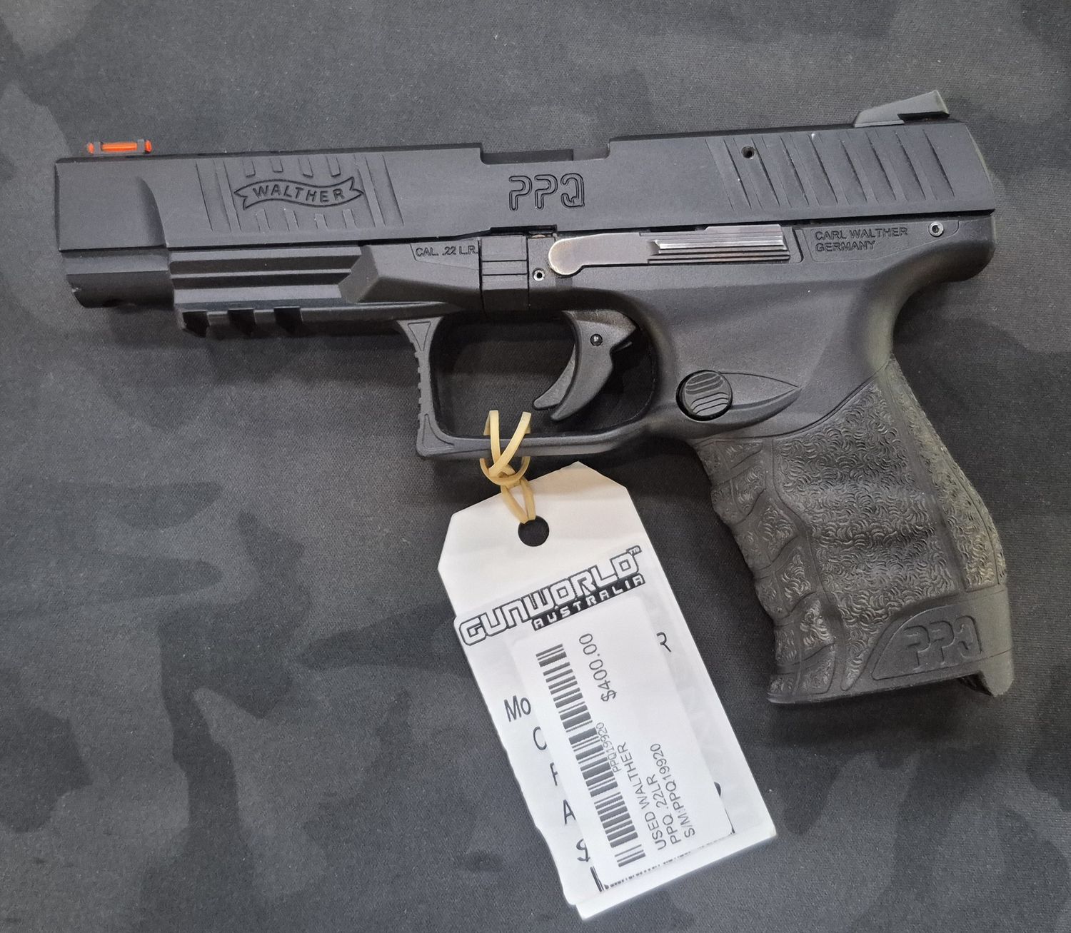 USED WALTHER PPQ .22LR S/M:PPQ19920