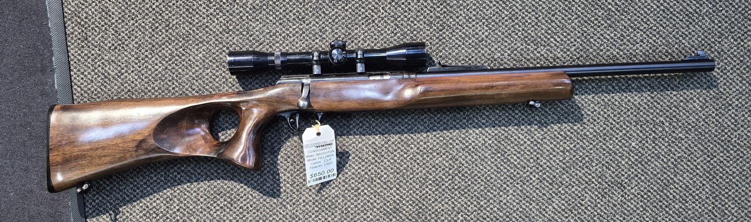 CONSIGNMENT NAUGHTON FIELDMAN .22LR BOLT RIFLE S/N: B29407