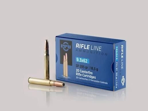 PPU RIFLE LINE 9,3 x 62 285gr