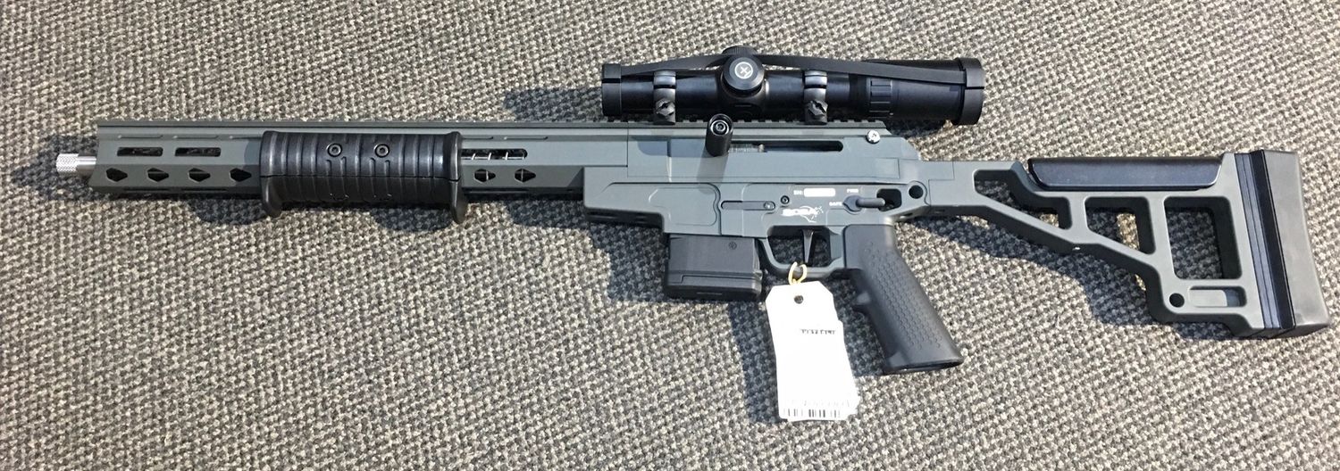 used consignment SCSA taipan x .223 rem with hawke vantage 1-8x24 rifle scope 3 mags