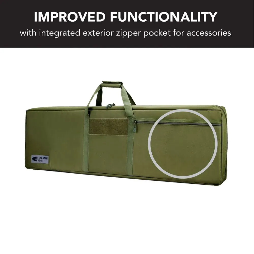 EVOLUTION GEAR 36" DOUBLE RIFLE BAG - OLIVE DRAB