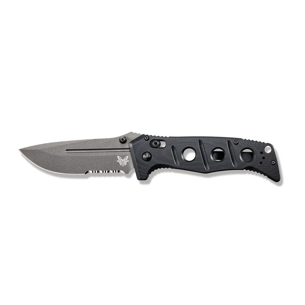 Benchmade 275SGY-1 Adamas Black Part Serrated