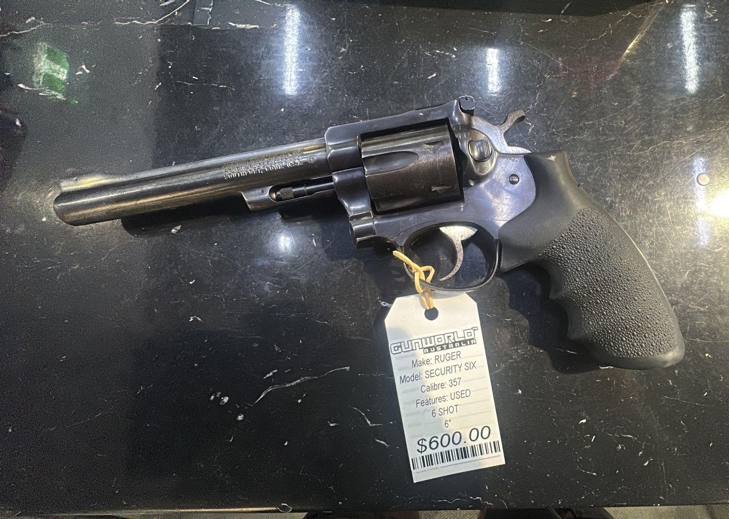 Used Ruger Security Six .357 6" 6 Shot - SN: 154-45020