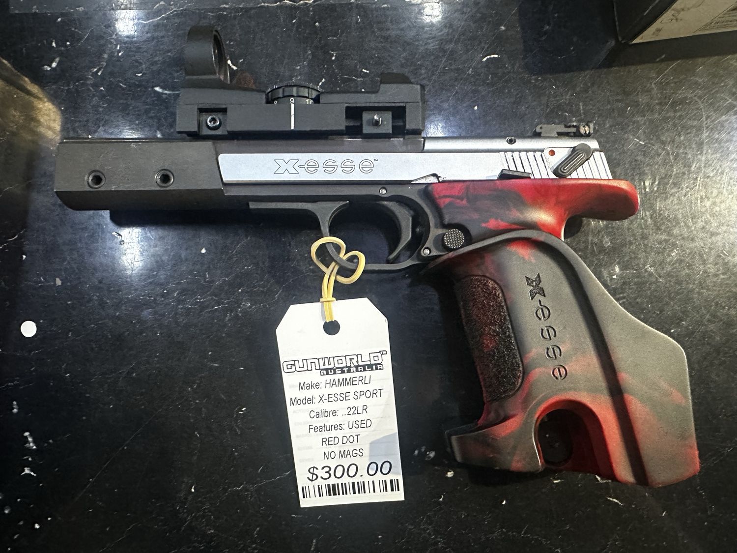 Used Hammerli X-Esse Sport .22lr With Red Dot &amp; NO MAGS - SN:  E011736