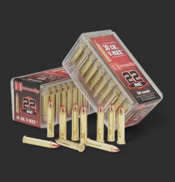 HORNADY 22WMR V-MAX 30GR 50PK