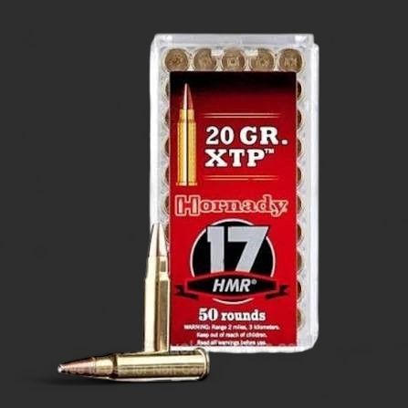HORNADY 17HMR XTP 20GR 50PK
