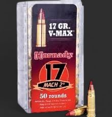 HORNADY 17HMR V-MAX 17GR 50PK