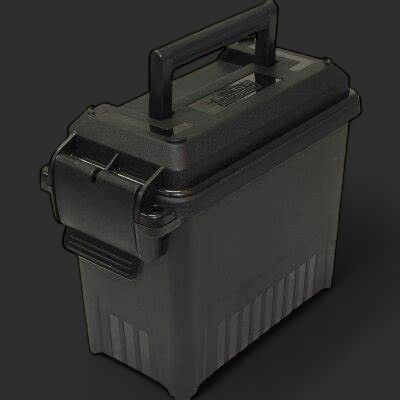 MTM AMMO CAN MINI BLACK