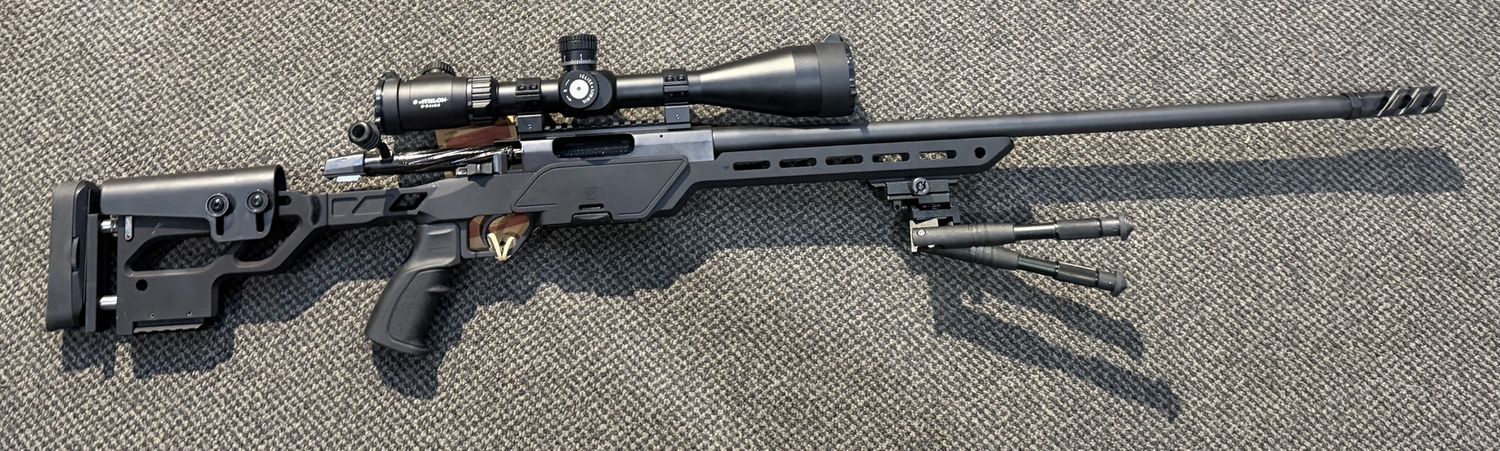 USED ATA ALR 6.5CM 5RND W/ BIPOND &amp; SCOPE SN: TD218-22AF00048