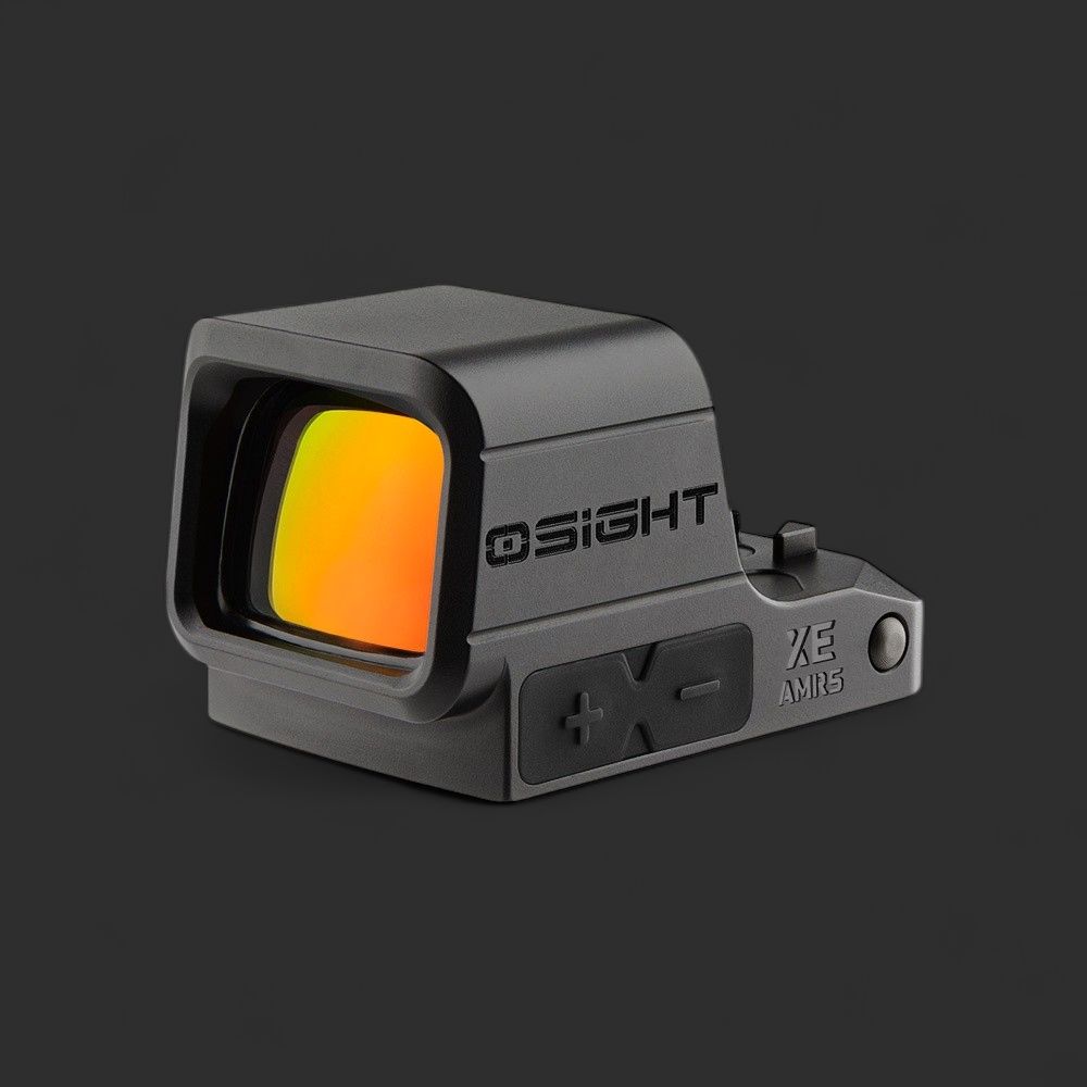 Osight XE AMRS Enclosed Red Dot Sight with Ruggedized Miniature Reflex Footprint and 2/6+32 MOA Advanced Multi-Reticle System