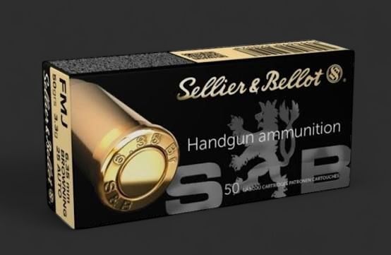 Sellier &amp; Bellot 9MM LUGER / 124gr FMJ / 1000 Rounds