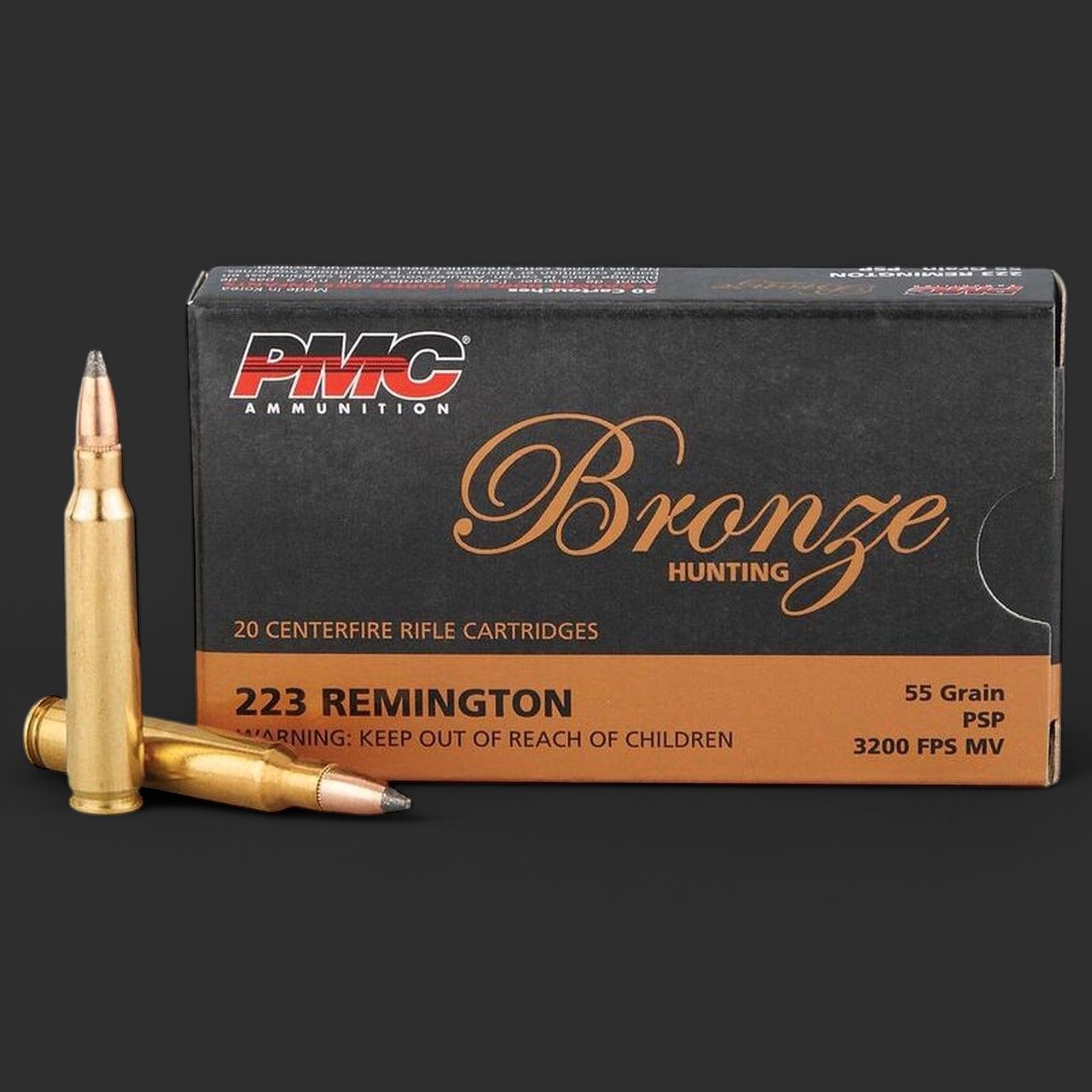 PMC .223 55GR Soft Point - 20 Pack