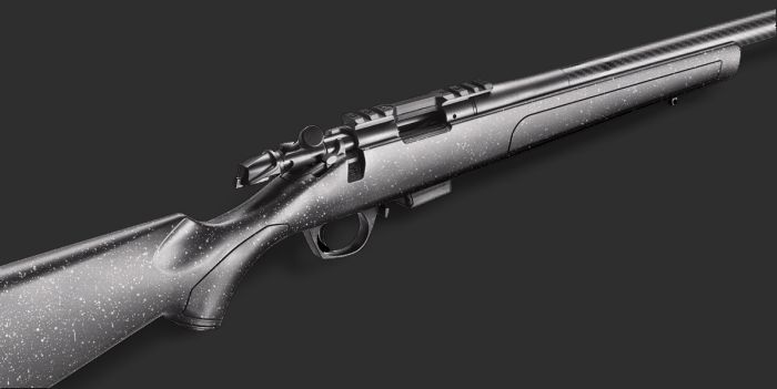 Bergara BMR 22 LR 18 Inch Rimfire Rifle - CARBON