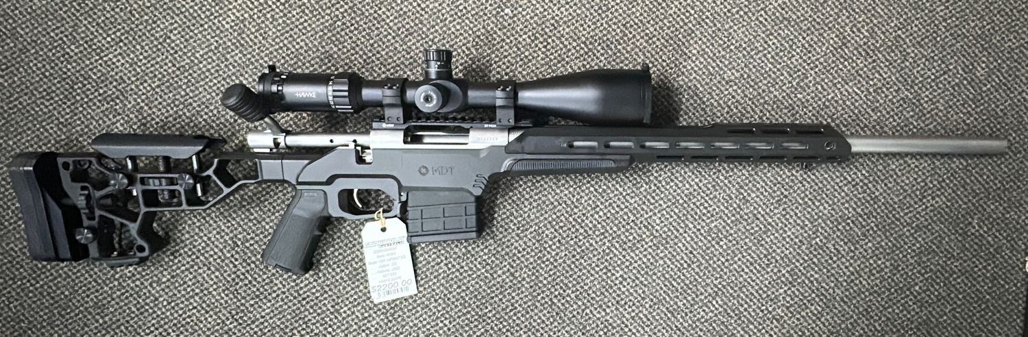 Consignment Howa 1500 S/S Varmint MDT ESS Chassis .233REM With Hawke Side Winder Scope - SN: B522286