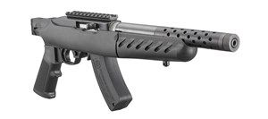 RUGER CHARGER LITE MATCH TAKE DOWN .22LR 10 SHOT WITH THREADED MUZZLE PIC RAIL &amp; BIPOD