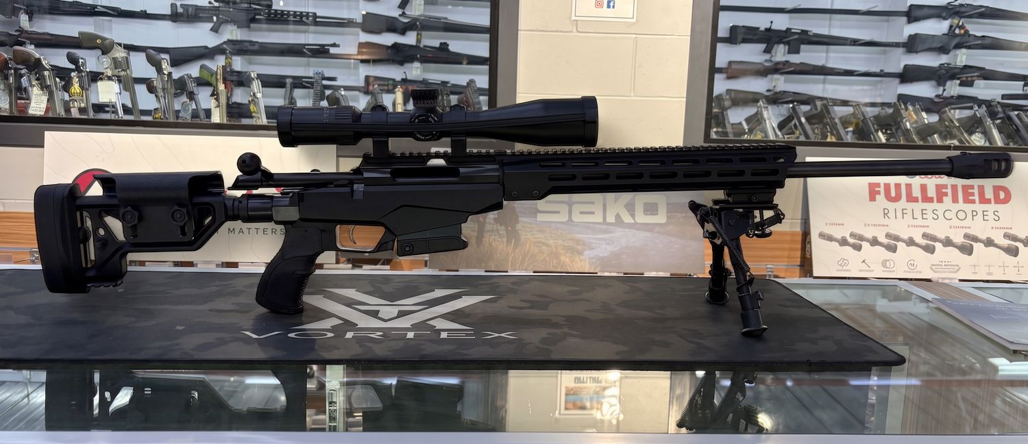 CONSIGNMENT USED TIKKA T3X TACT A1 308 WIN WITH ZIESS CONQUEST V4 6-24 SCOPE ON 2X MAGS