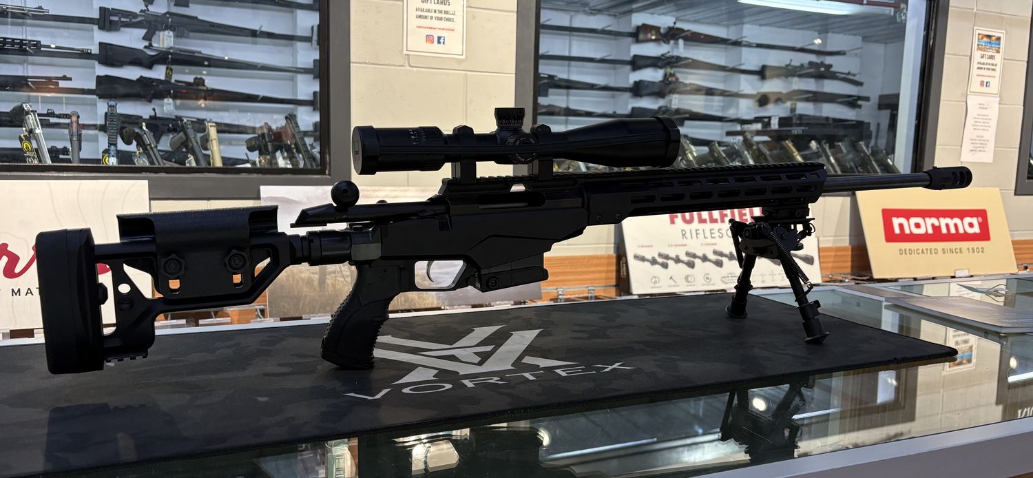 CONSIGNMENT USED TIKKA T3X TACT A1 308 WIN WITH ZIESS CONQUEST V4 6-24 SCOPE ON 2X MAGS