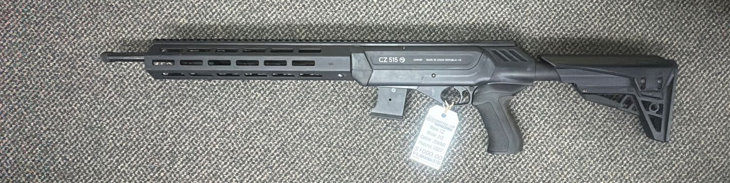 Used CZ 515 22WMR Lever Release - SN: G431412