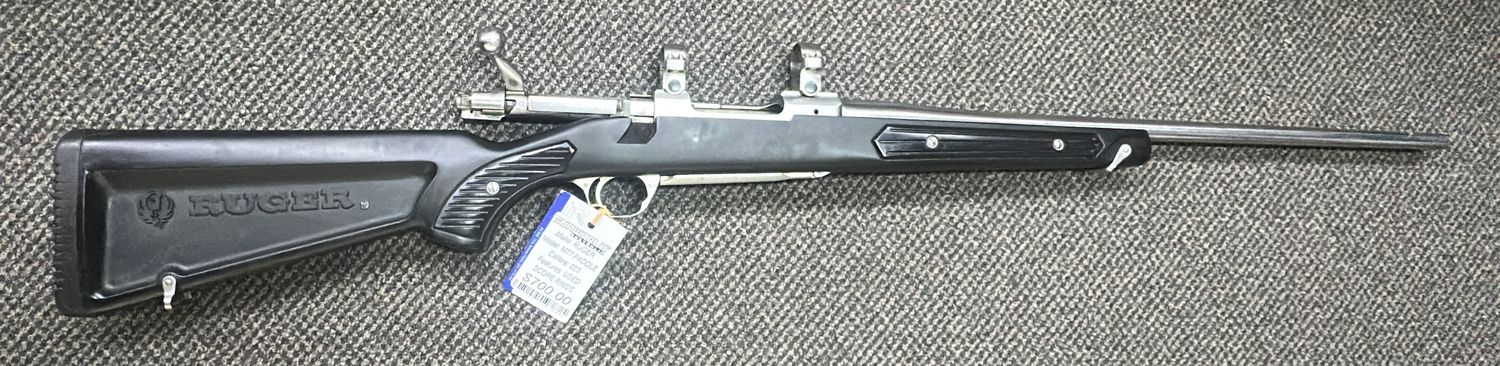 Used Ruger M77 Paddle .223 REM With Scope Rings - SN: 783-43976