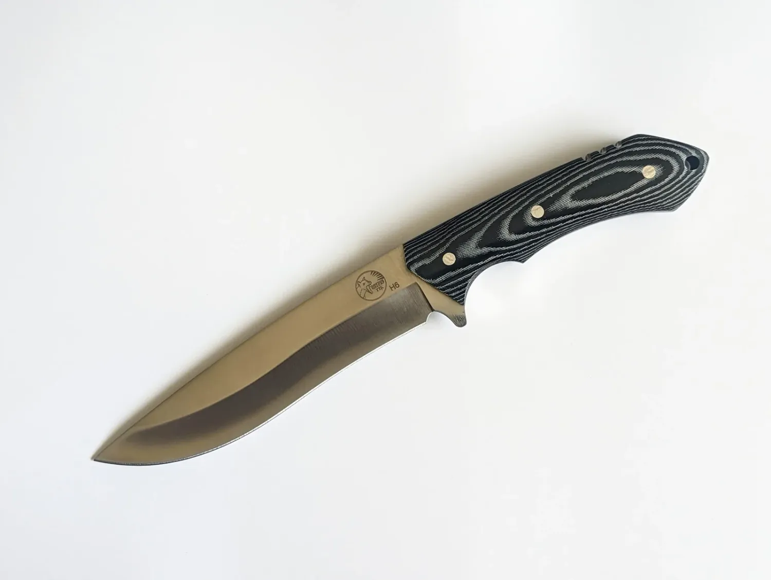 Tassie Tiger 6" Fixed Blade Hunting Knife