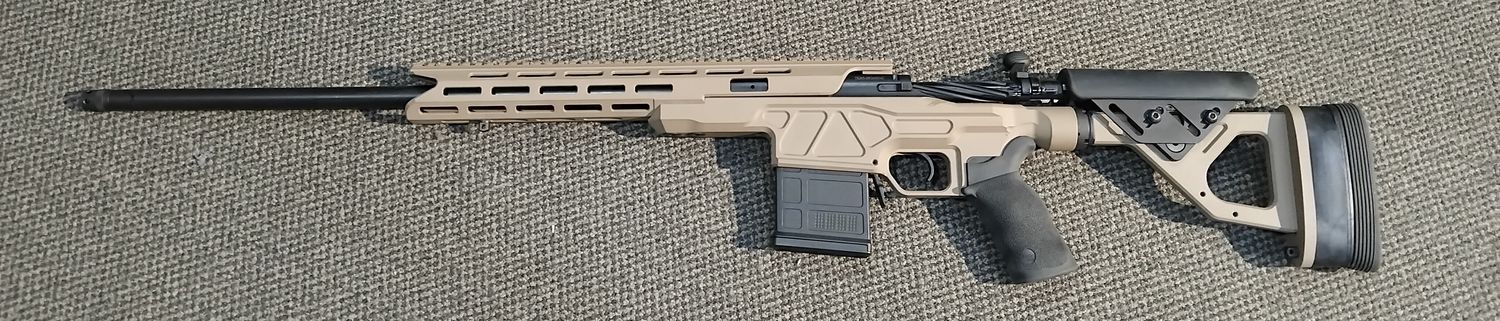 GWA Custom Package Carnage R700 AccuMag .223/.308/6.5cm Black/FDE/Sand/Bronze