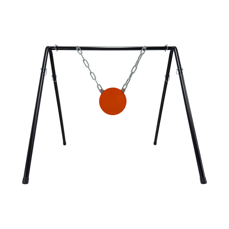Ridgetek 8" x 1/2"AR500 Steel Gong target with Stand