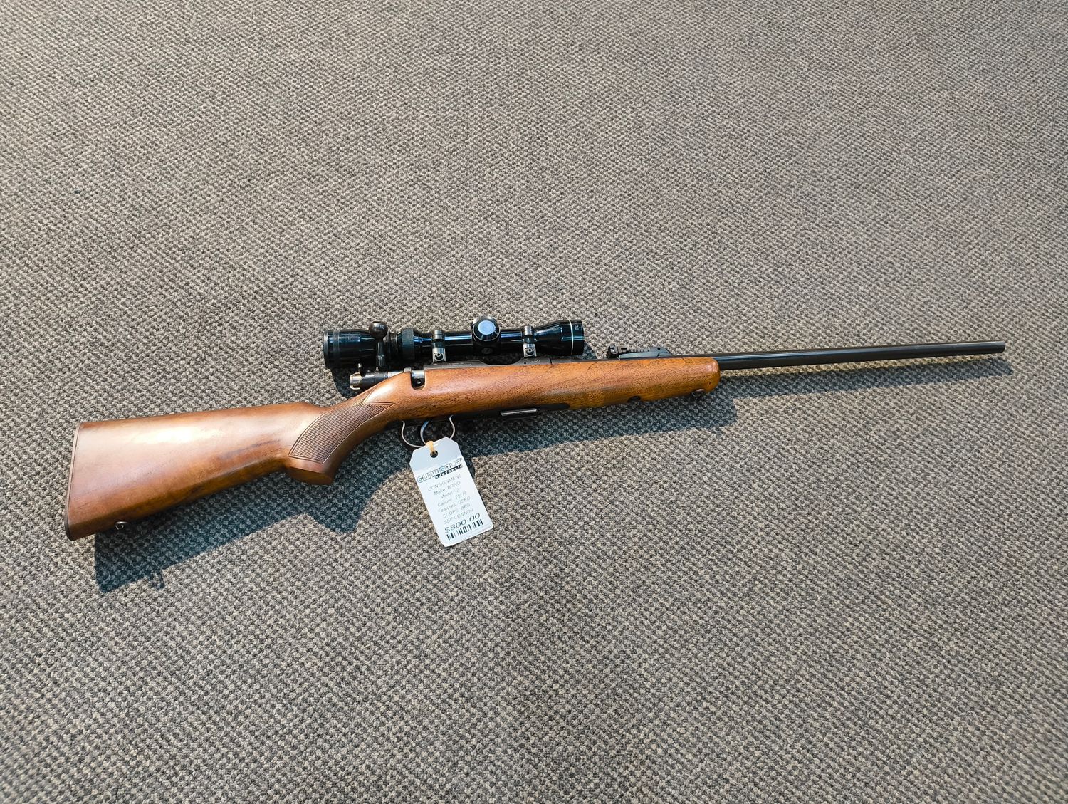 Consignment Used BRNO Model 2 with Tasco Scope, Bag S/N: 6801