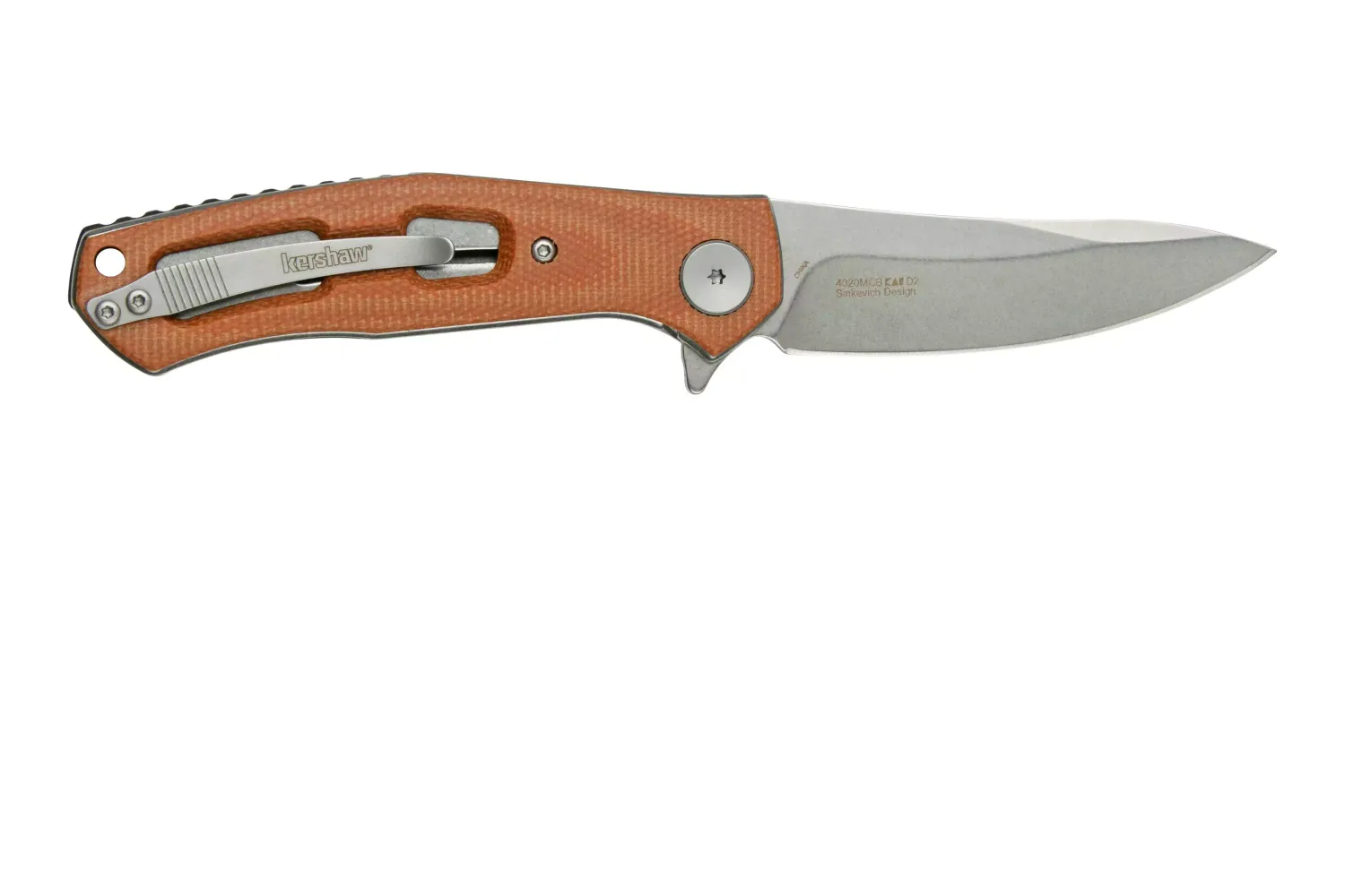 Kershaw Concierge   Brown Micarta