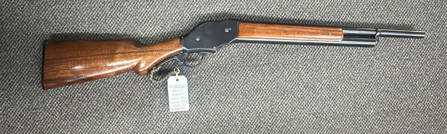 Used IAC 87-1 12GA Lever Action - SN: 110420A