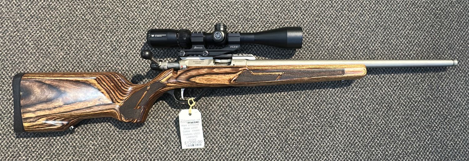 Used Lithgow LA101 Laminate .17HMR With Scope - SN: Z13331