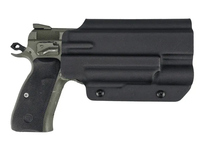 Kydex Customs Light-Bearing CZ SP01 Holster To Suit Olight- Right Handed With Belt Moun
