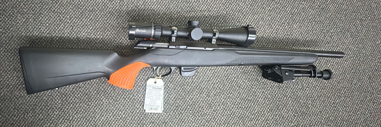 Consignment Tikka T1x LH Bunny Buster Package - .22lr x2 Mags - SN: CF8632
