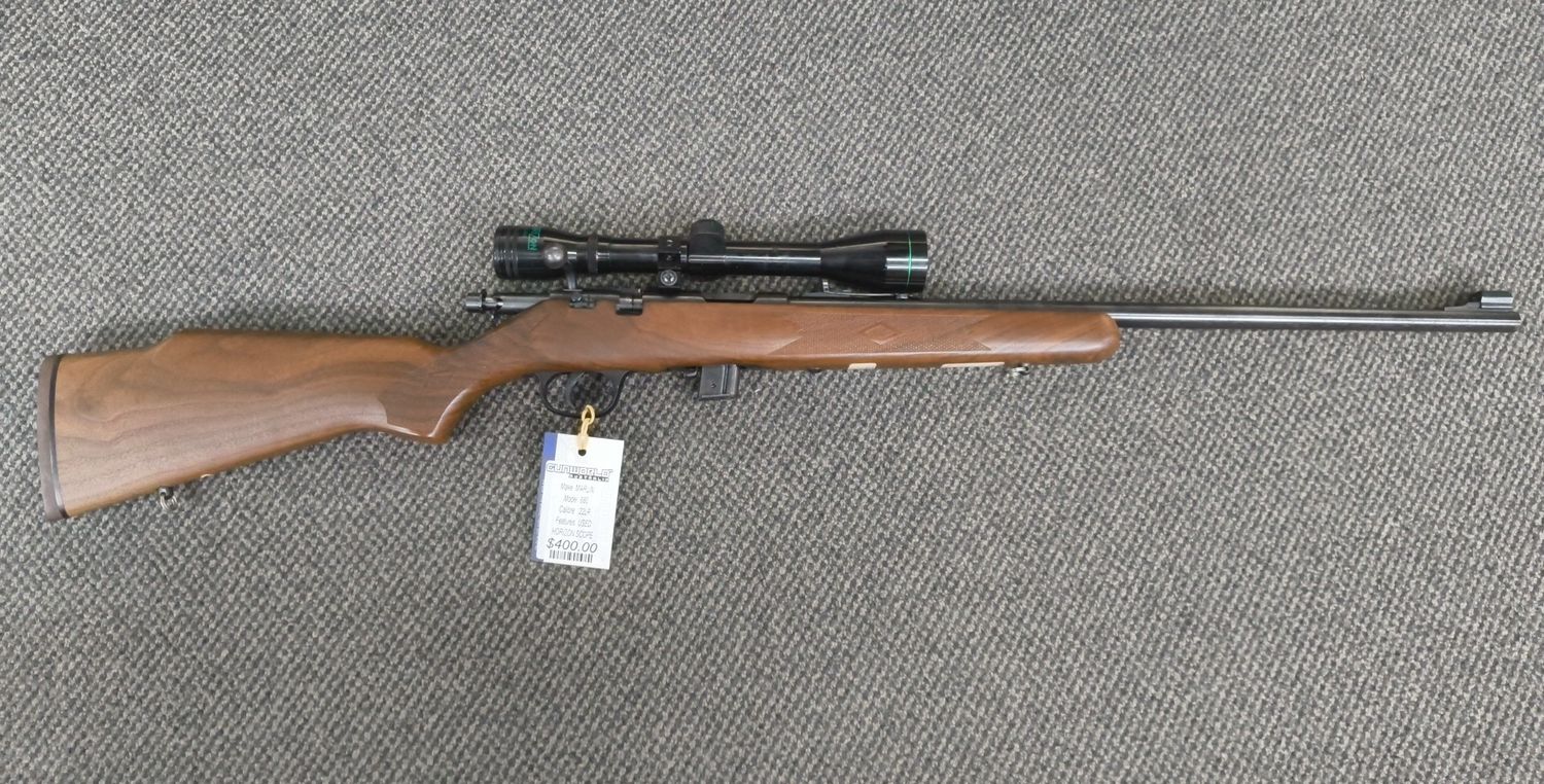 Used Marlin 880 .22LR Bolt Action Rifle With Scope S/N: 07655125