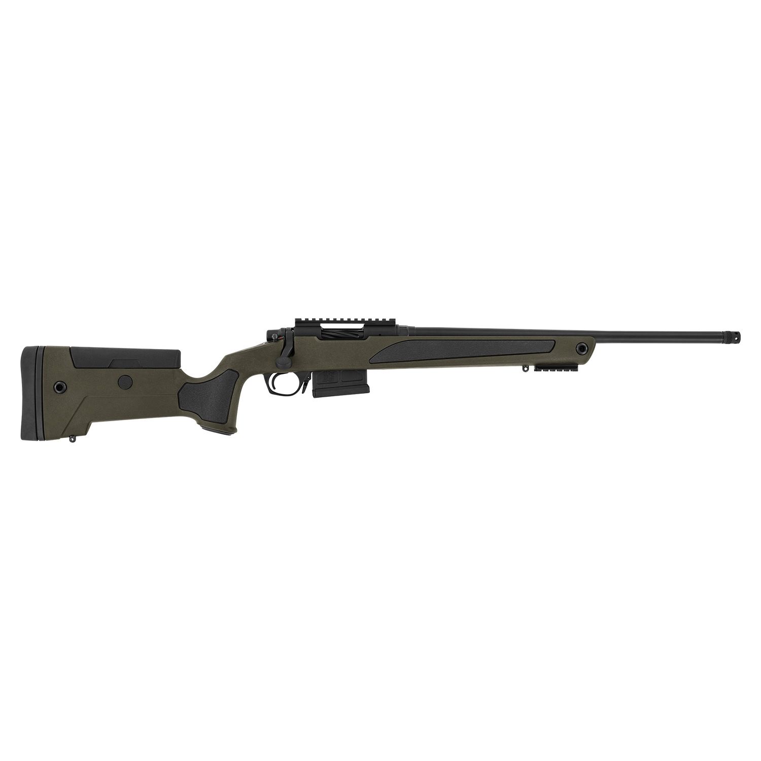 Carnage R700  .308Win 22 inch 1/10 Twist MT OD Green Precision Stock