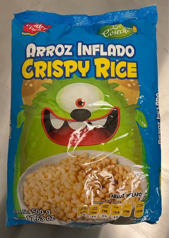 Golden Foods Arroz Inflado crispy rice cereal