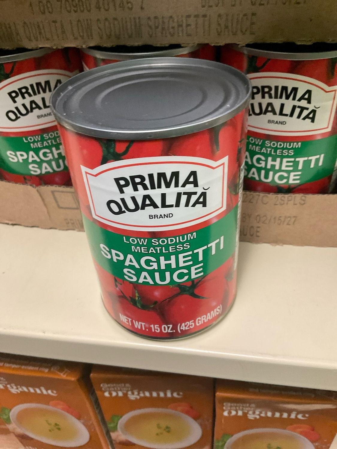 Low Sodium Spaghetti Sauce