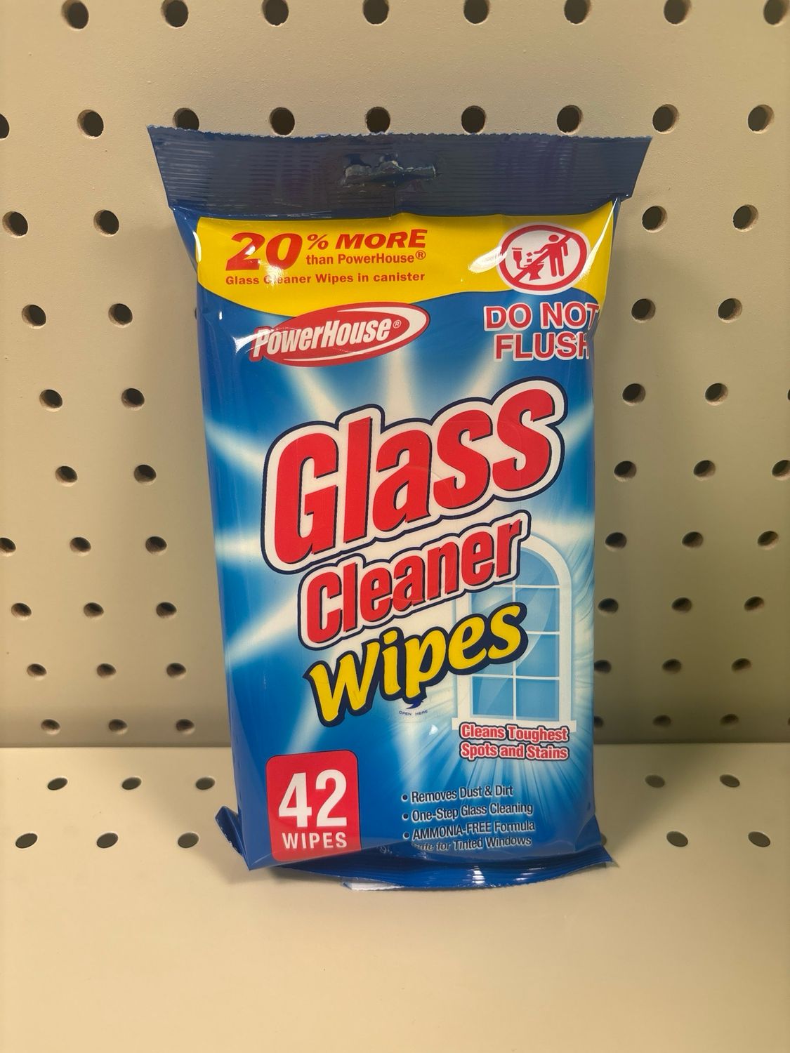 Glass Cleaner Wipes