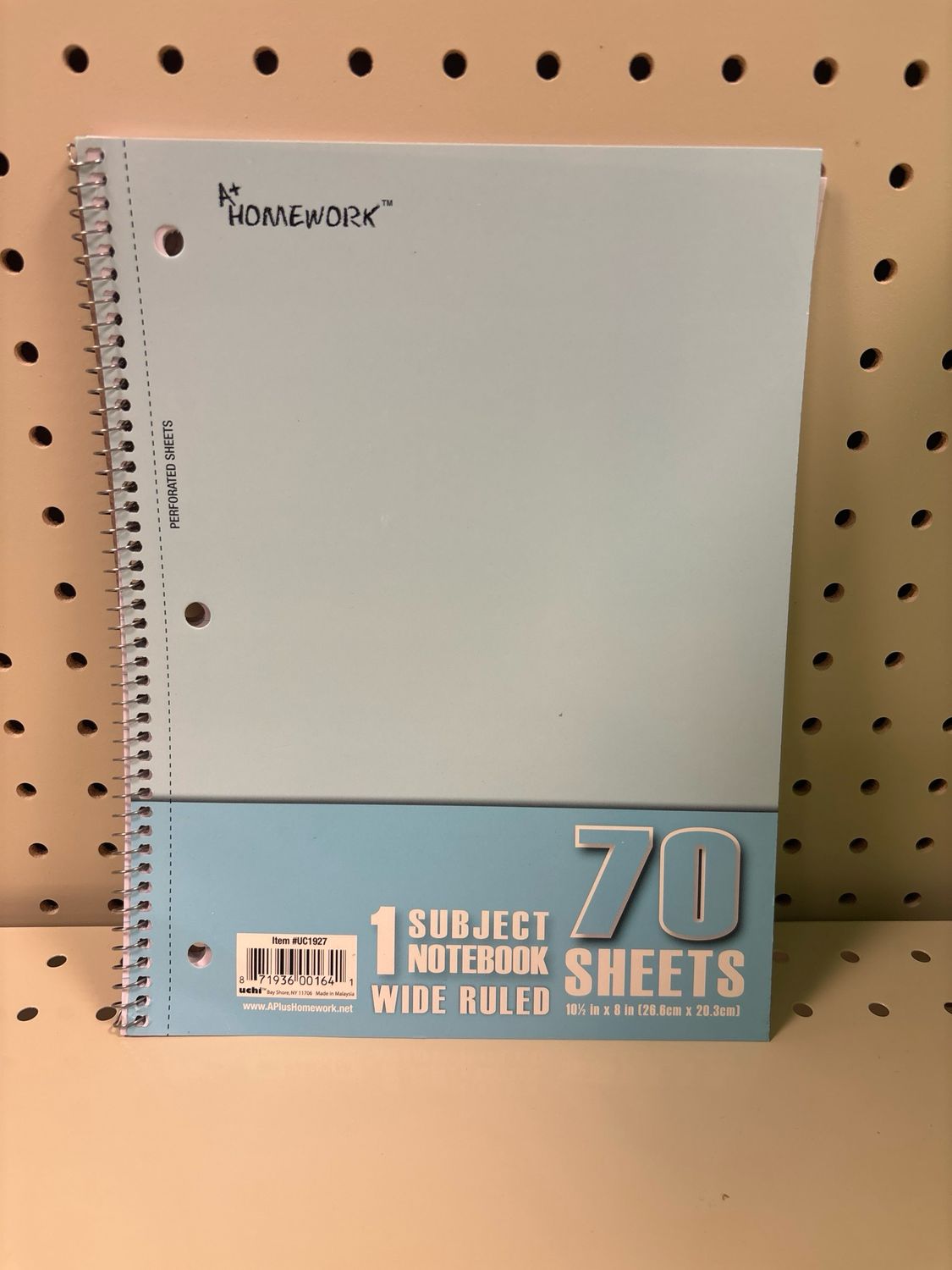 1 Subject Notebooks