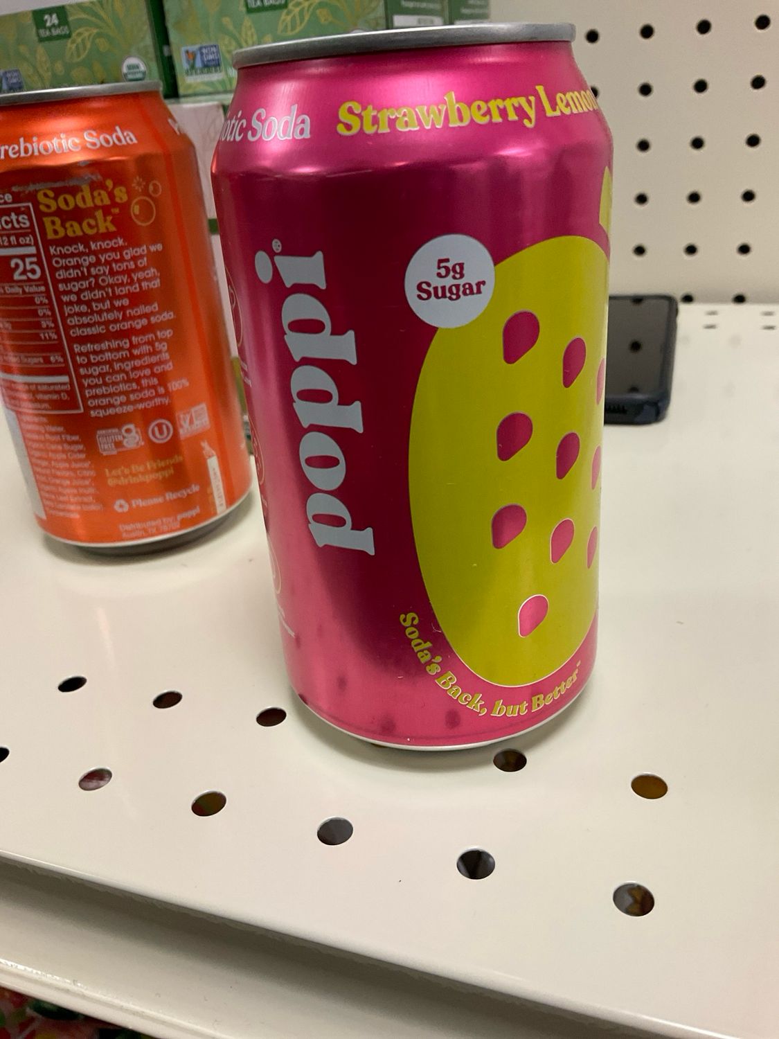 Strawberry Lemon Poppi