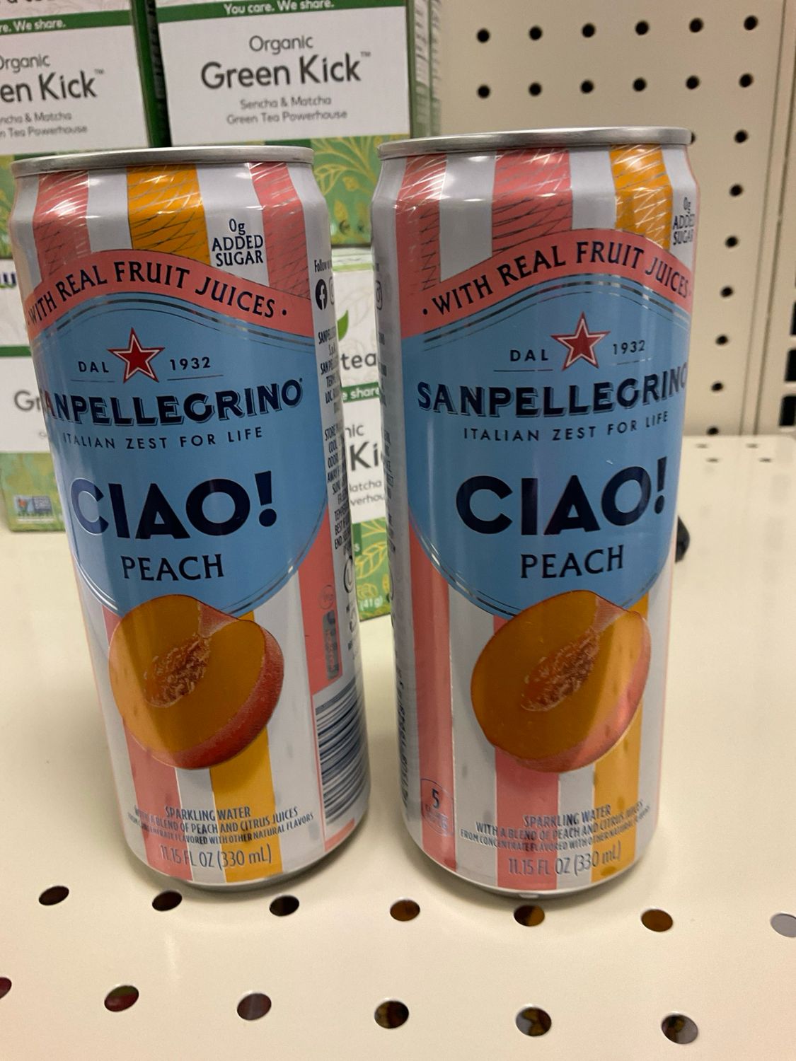 Sanpellegrino Peach Sparkling Water