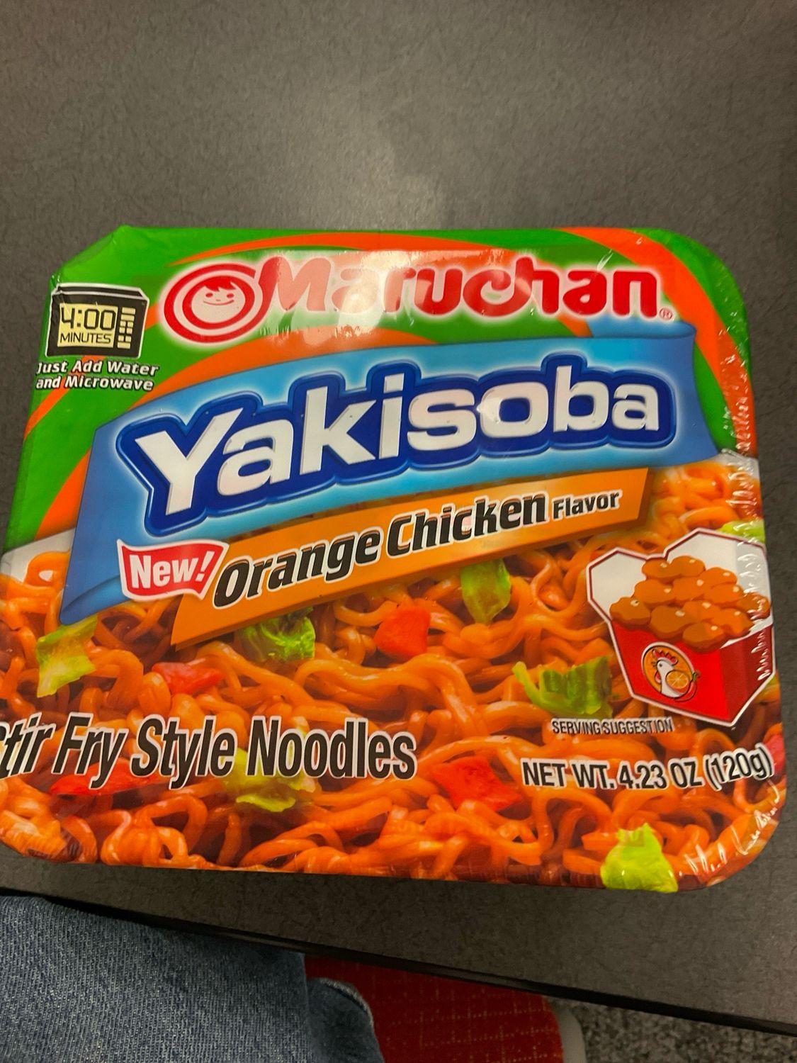 Yakisoba Orange Chicken Noodles