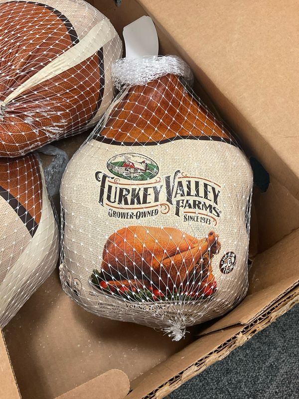 Whole Frozen Turkeys