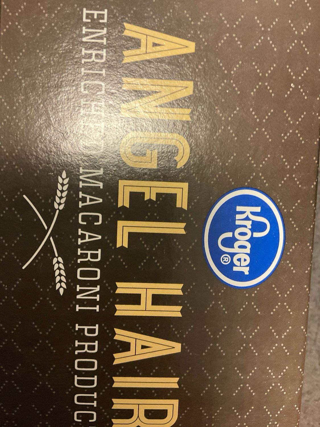 Kroger Angel Hair Pasta