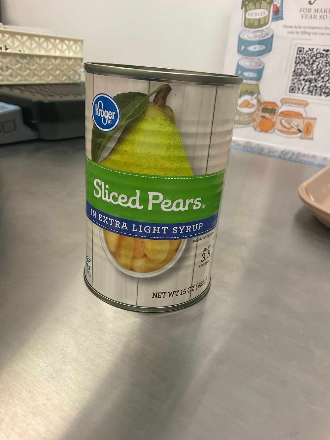 Sliced Pears