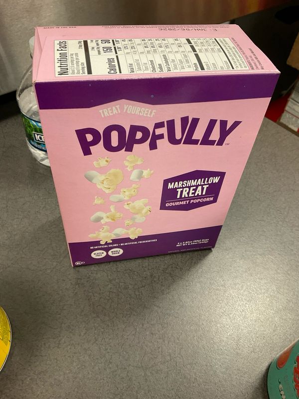 Marshmallow Treat Microwave Popcorn