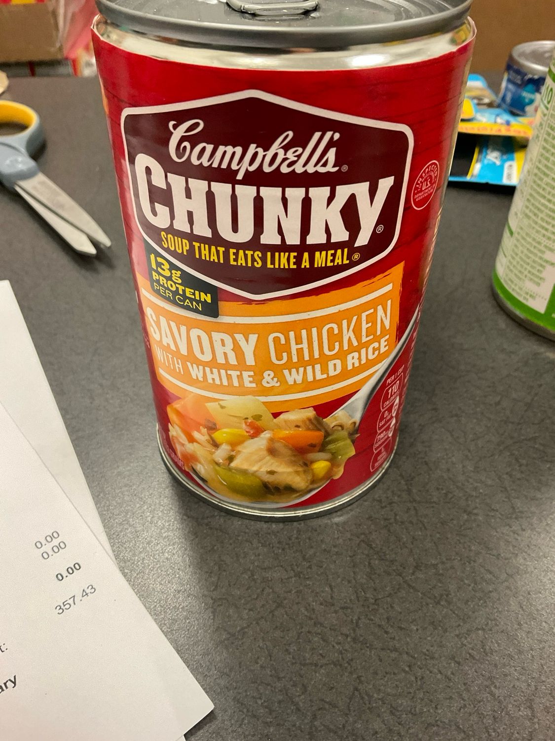 Savory Chicken With White And Wild Rice Soup