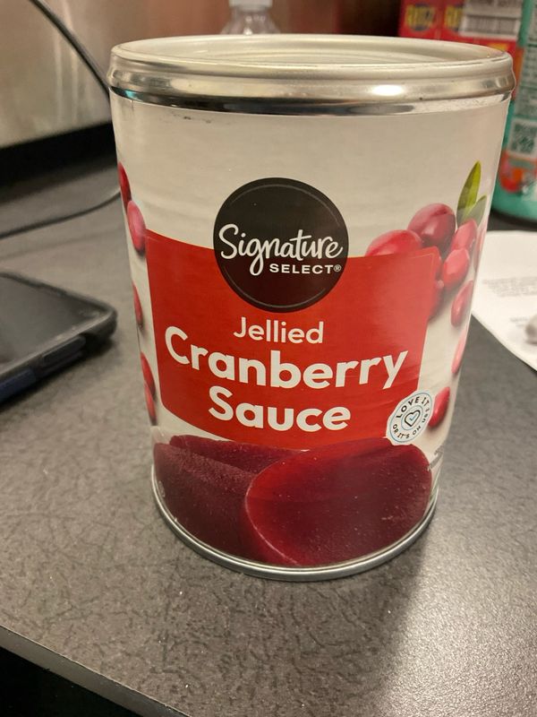 Canned Cranberry Sauce