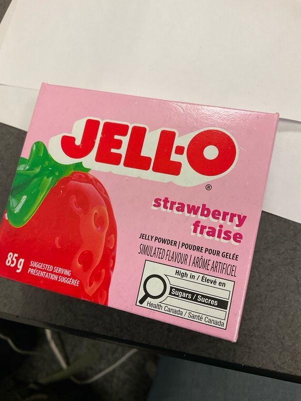 Strawberry Jello Mix